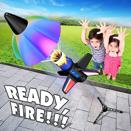 Toy Model Rockets Electric Flying Model Rocket for Kids with Parachute Recovery | Eco ...