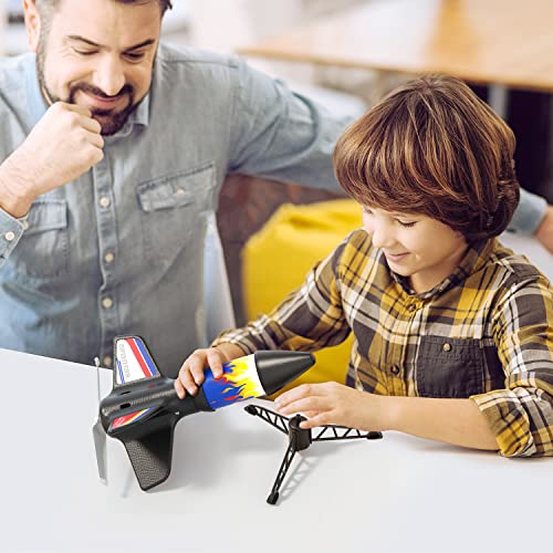 Electric Flying Model Rocket for Kids with Parachute Recovery | Eco ...